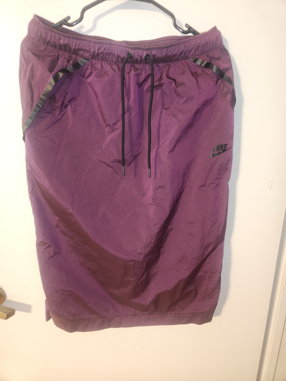Nike Women's Plum Athletic Skirt with Black Trim